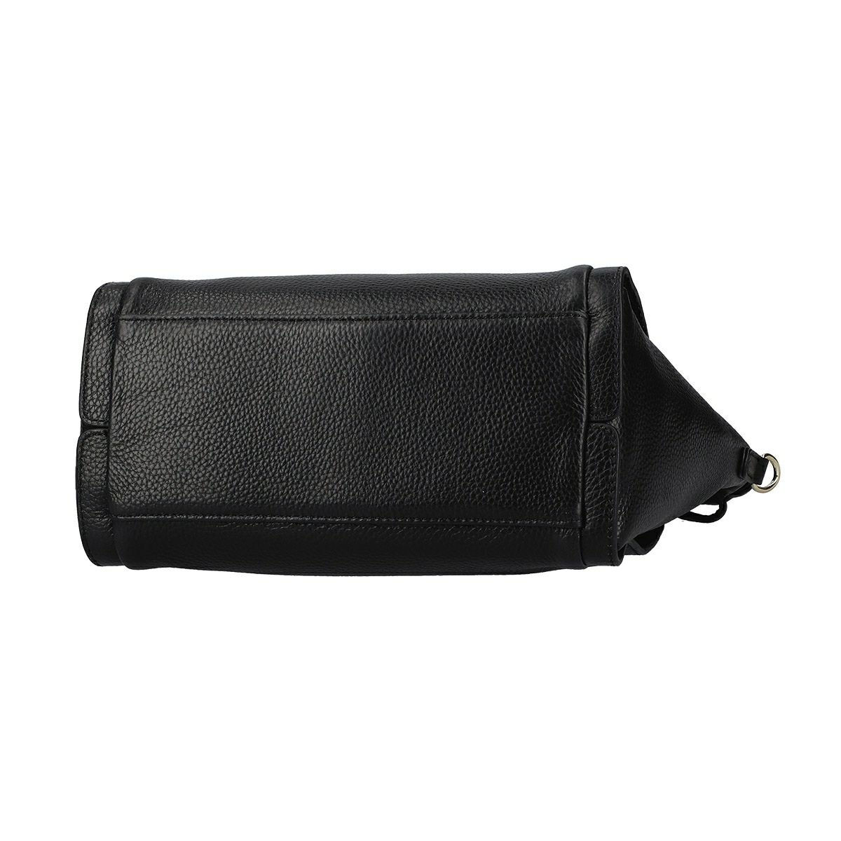 シュリンクレザー巾着2wayバッグ