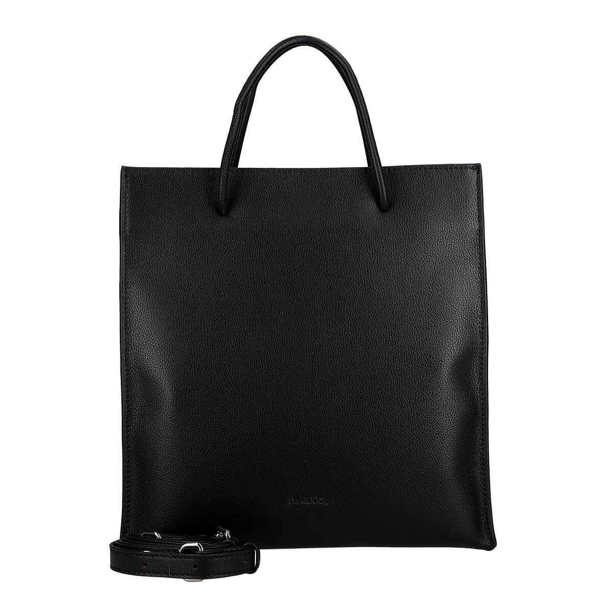 2way レザーマチ付きハンドバッグ