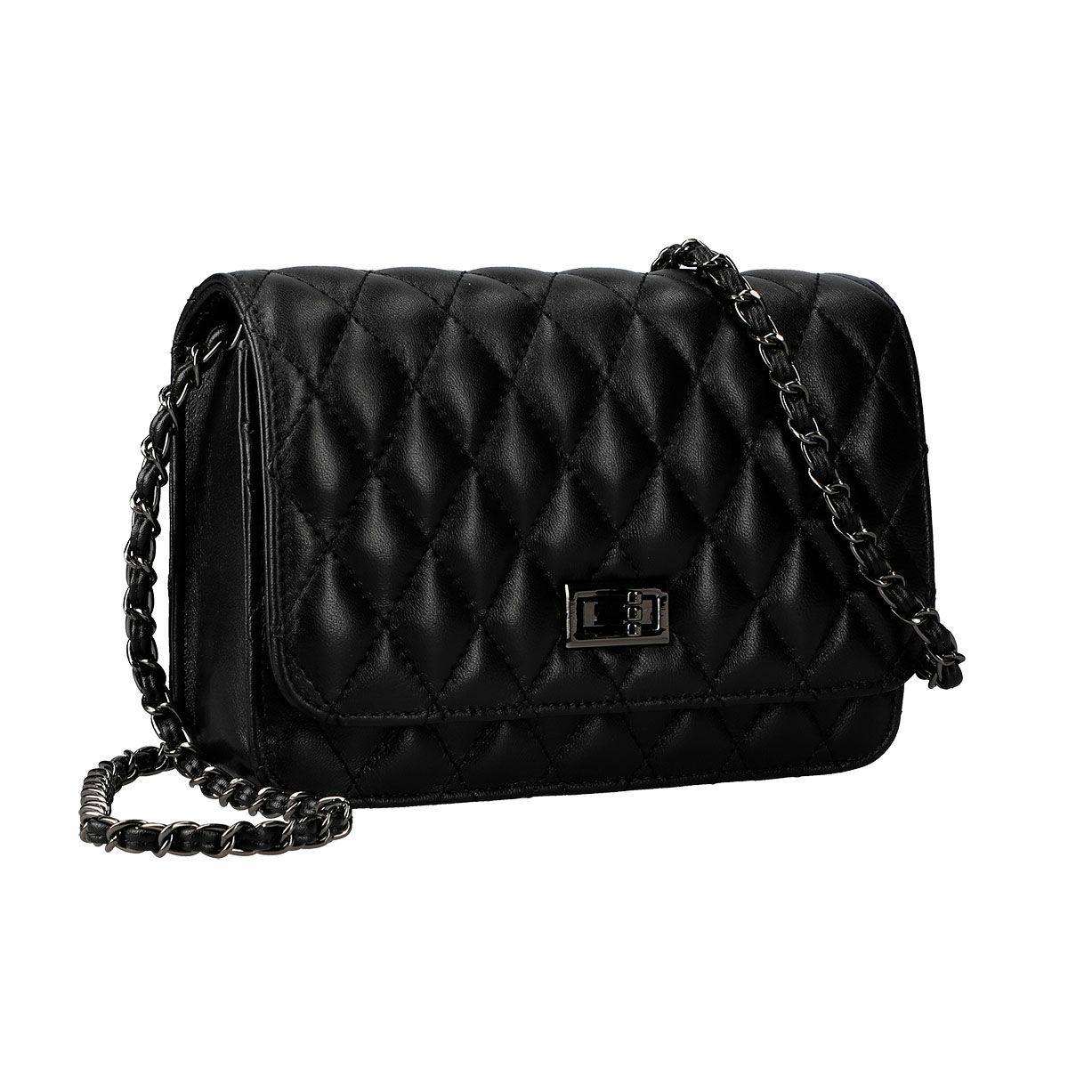キルティングチェーンショルダーバッグ