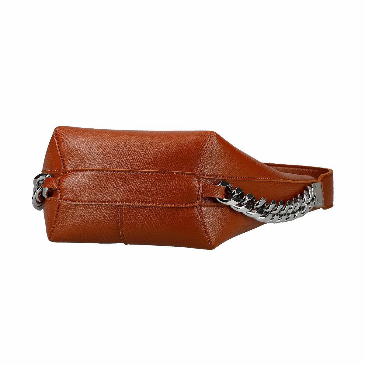 ファーチャーム付きバッグ