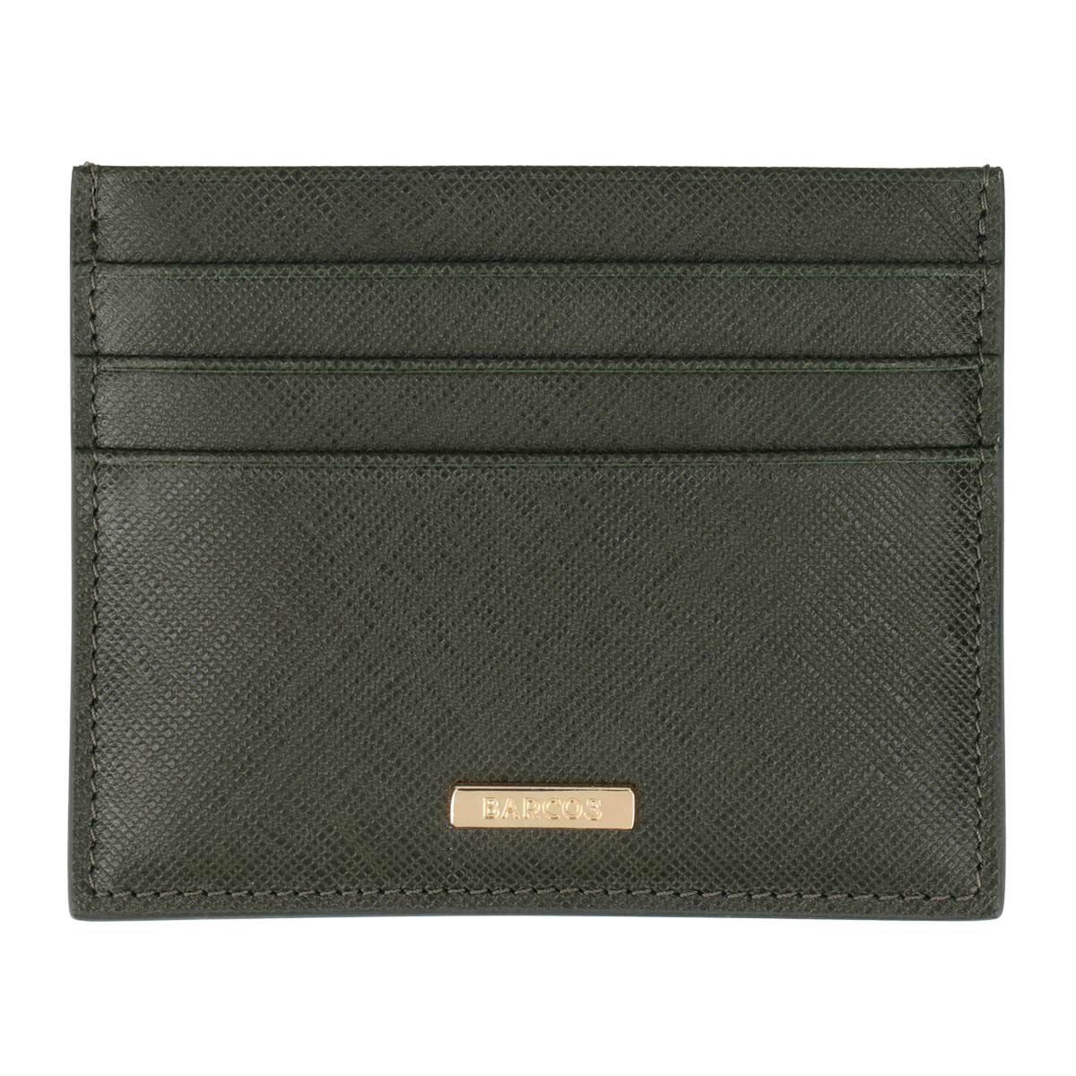 サフィアノ調レザーカードケース