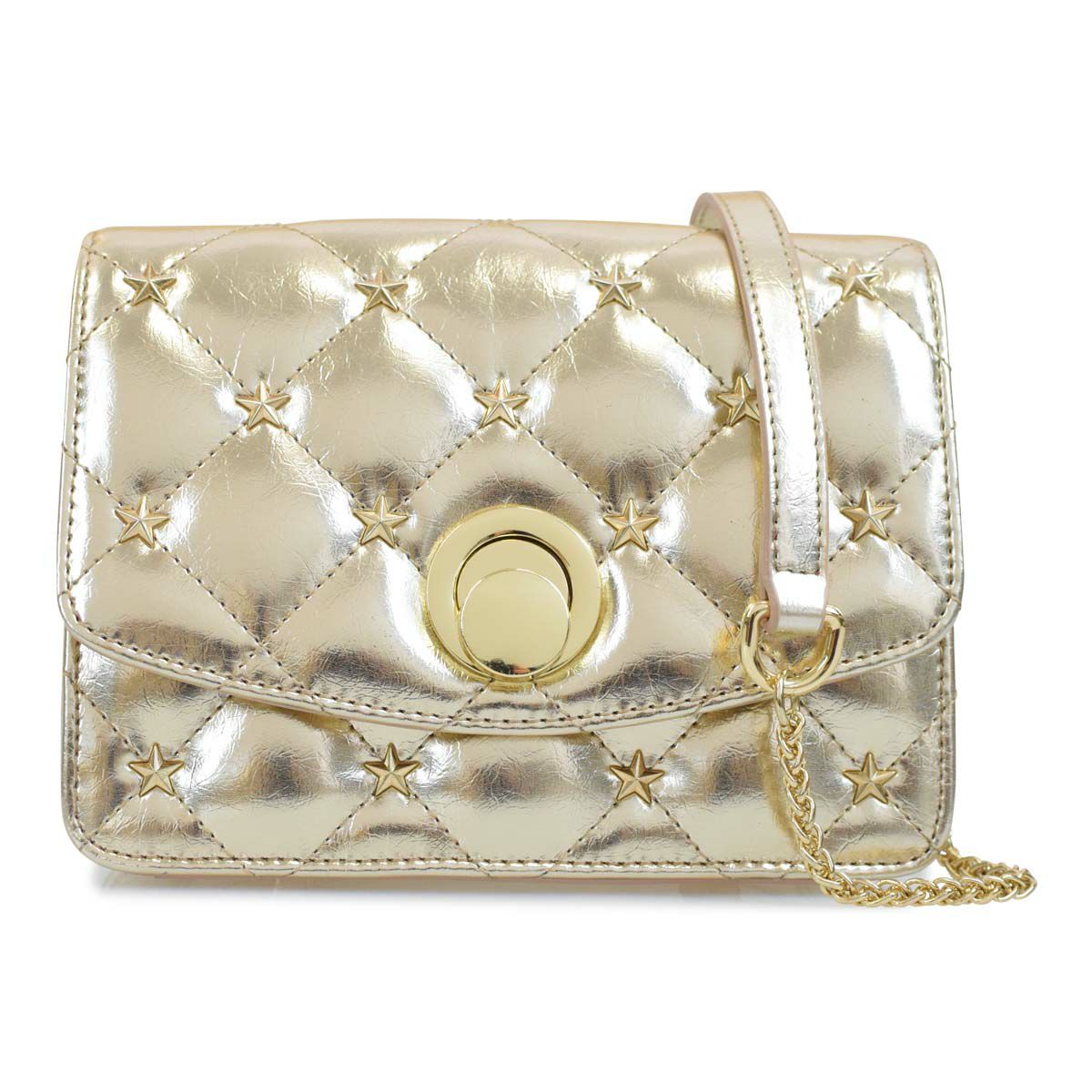 Velix スタッズ付きキルティングショルダーバッグ