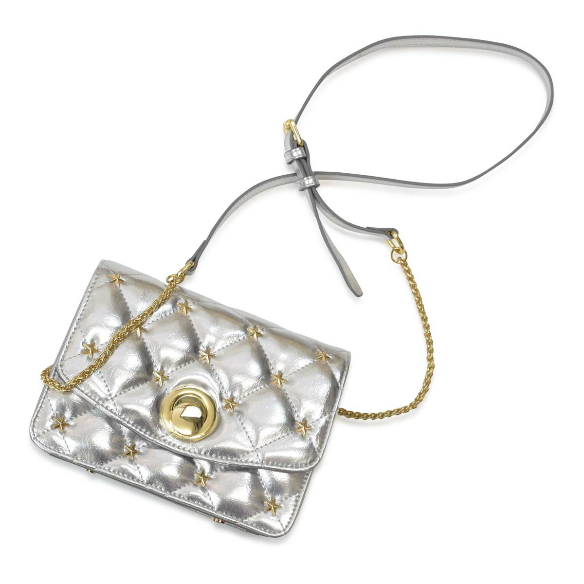 Velix スタッズ付きキルティングショルダーバッグ