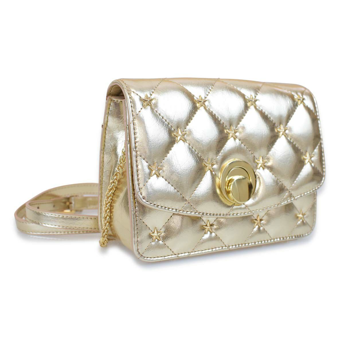 Velix スタッズ付きキルティングショルダーバッグ