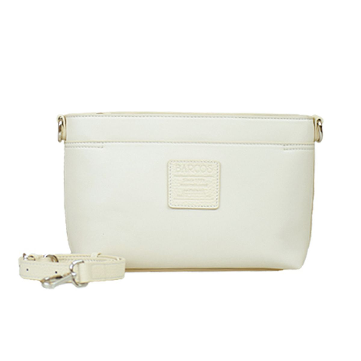 シュリンクレザーバイカラーハンドバッグ＜シャーロット＞