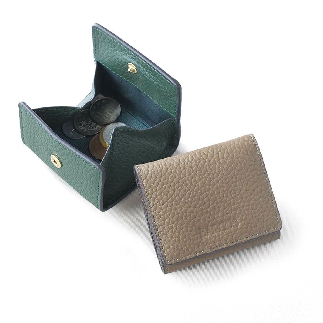 牛革シュリンクレザーコインケース