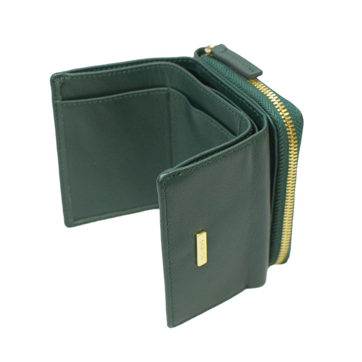 GLウォレット ゴートレザー3つ折り財布＜エルザ＞