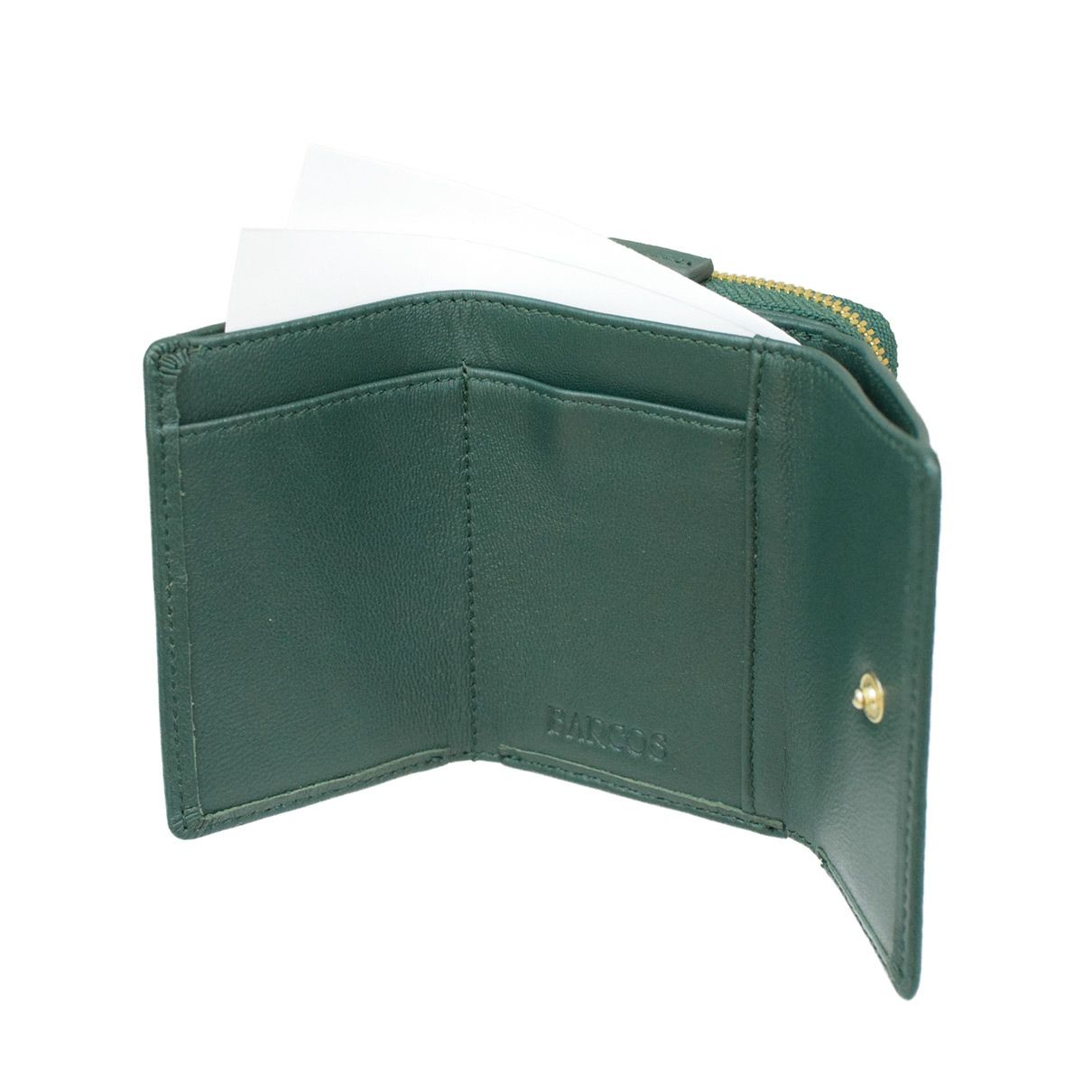 GLウォレット ゴートレザー3つ折り財布＜エルザ＞