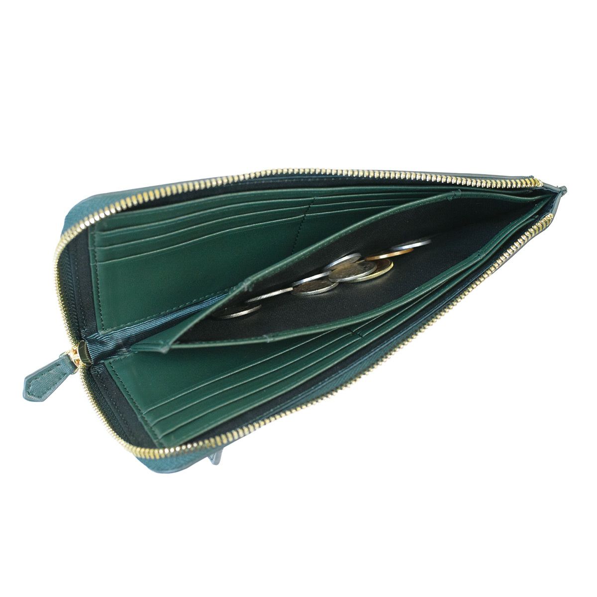 GLウォレット ゴートレザーL字型財布＜リオ＞