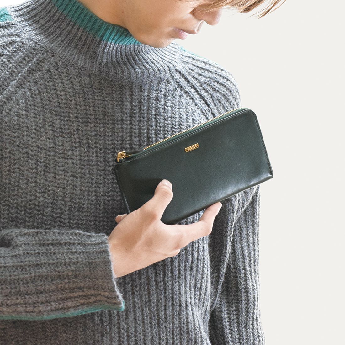 GLウォレット ゴートレザーL字型財布＜リオ＞