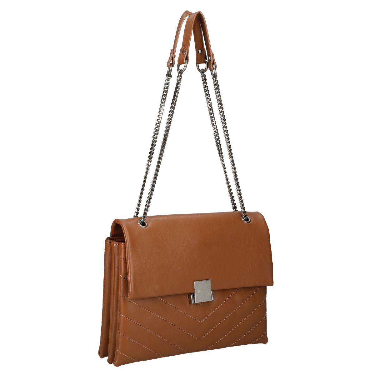 レザー2wayチェーンショルダーバッグ