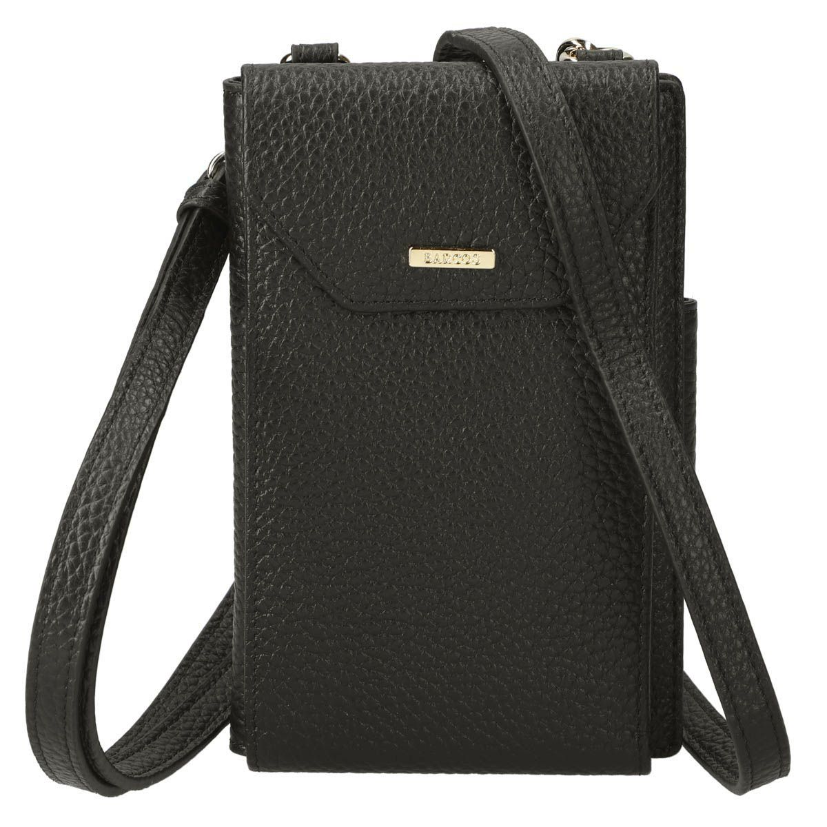 シュリンクレザースマホポシェット＜マーシ＞