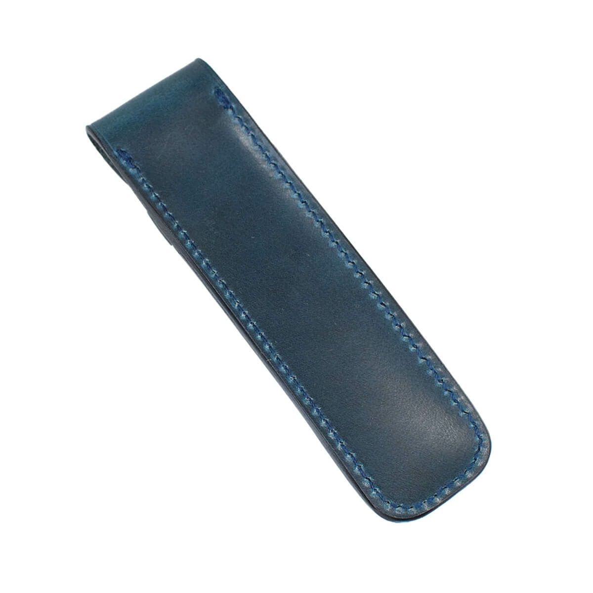 2本用牛革ペンケース