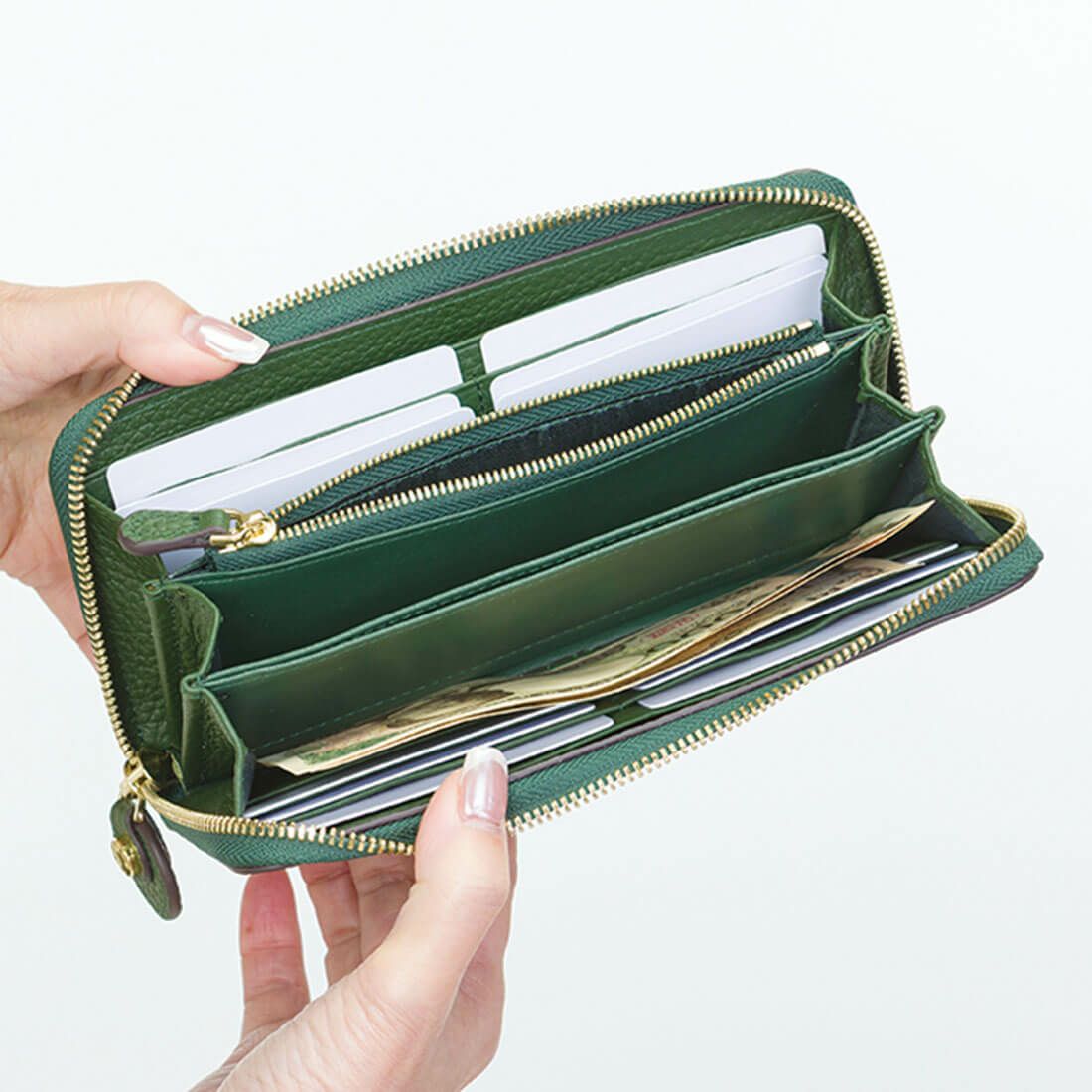 GLウォレット ラウンド型財布＜チルコロR＞