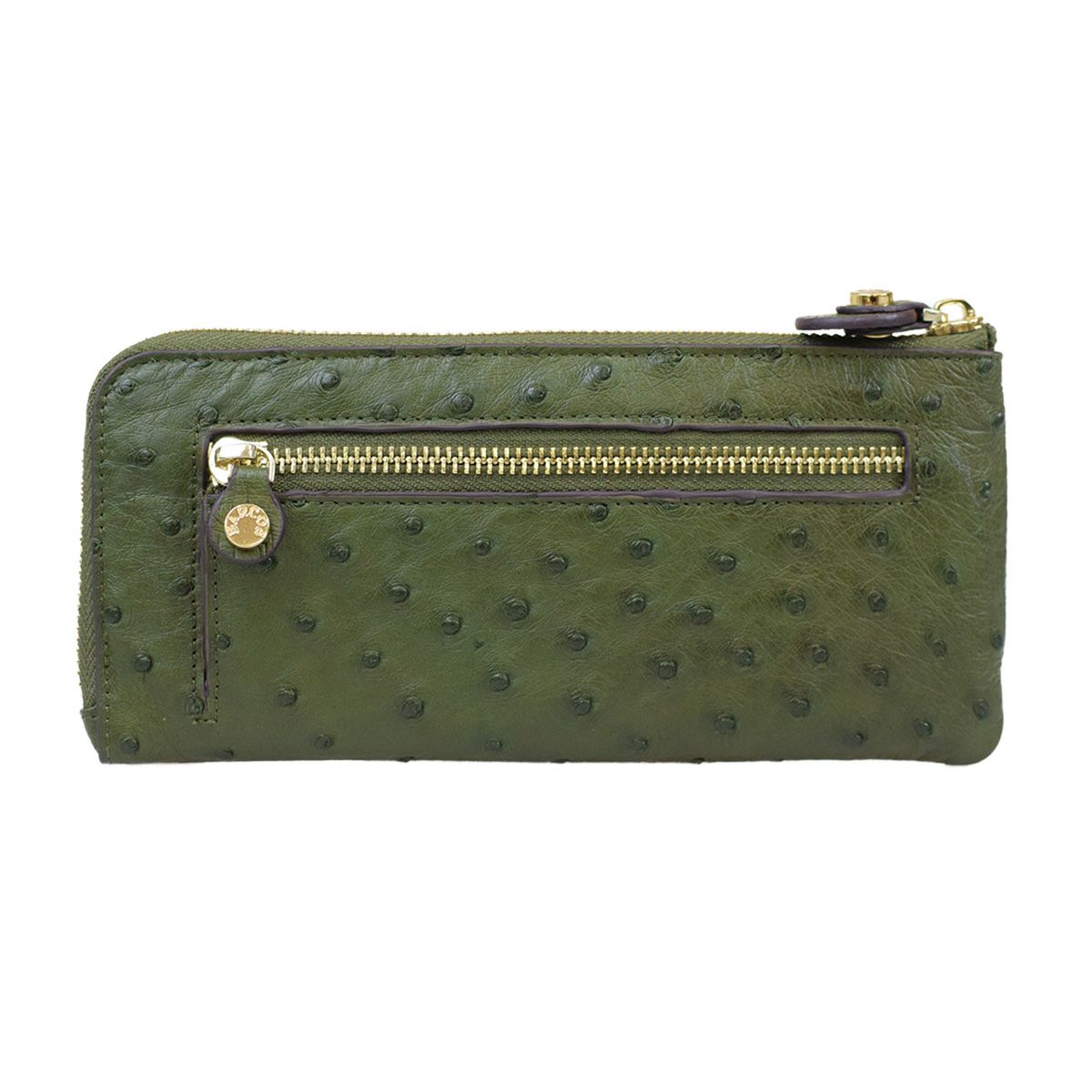 GLウォレット オーストリッチレザーL字型財布＜リッコL＞