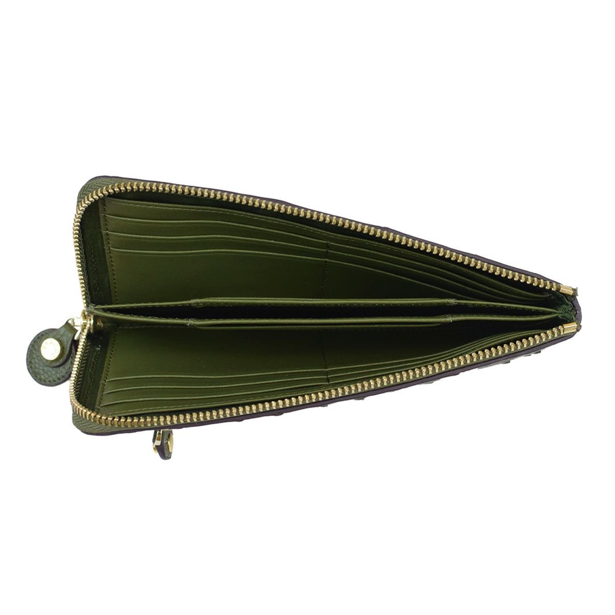 GLウォレット オーストリッチレザーL字型財布＜リッコL＞