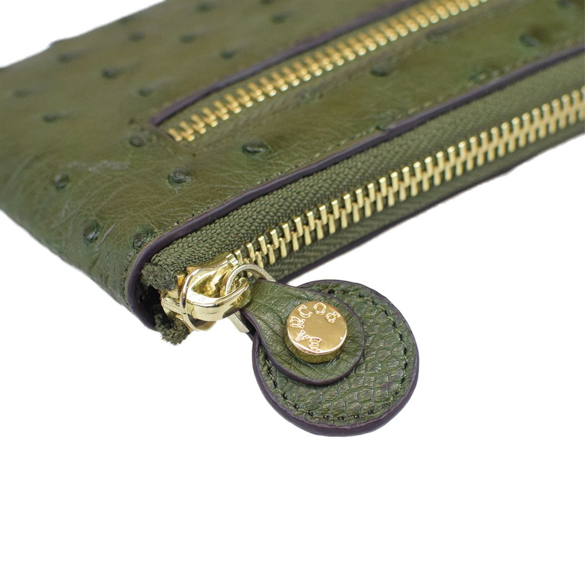 GLウォレット オーストリッチレザーL字型財布＜リッコL＞