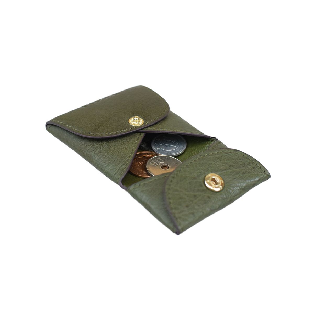 GLウォレット オーストリッチレザーL字型財布＜リッコL＞