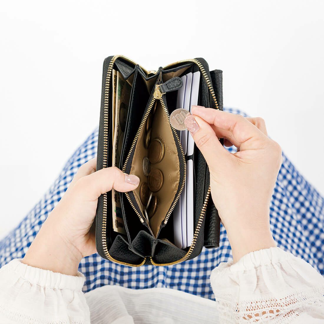 GLウォレット リムーブ機能付き財布＜ベティー＞