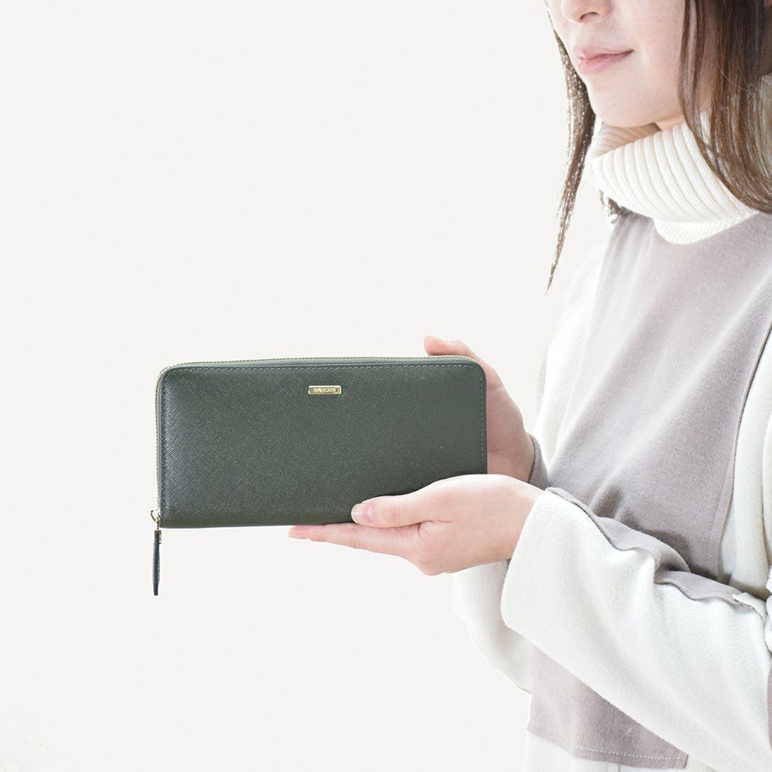 楽天市場】財布 ラウンドファスナー ウォレット 長財布 本革