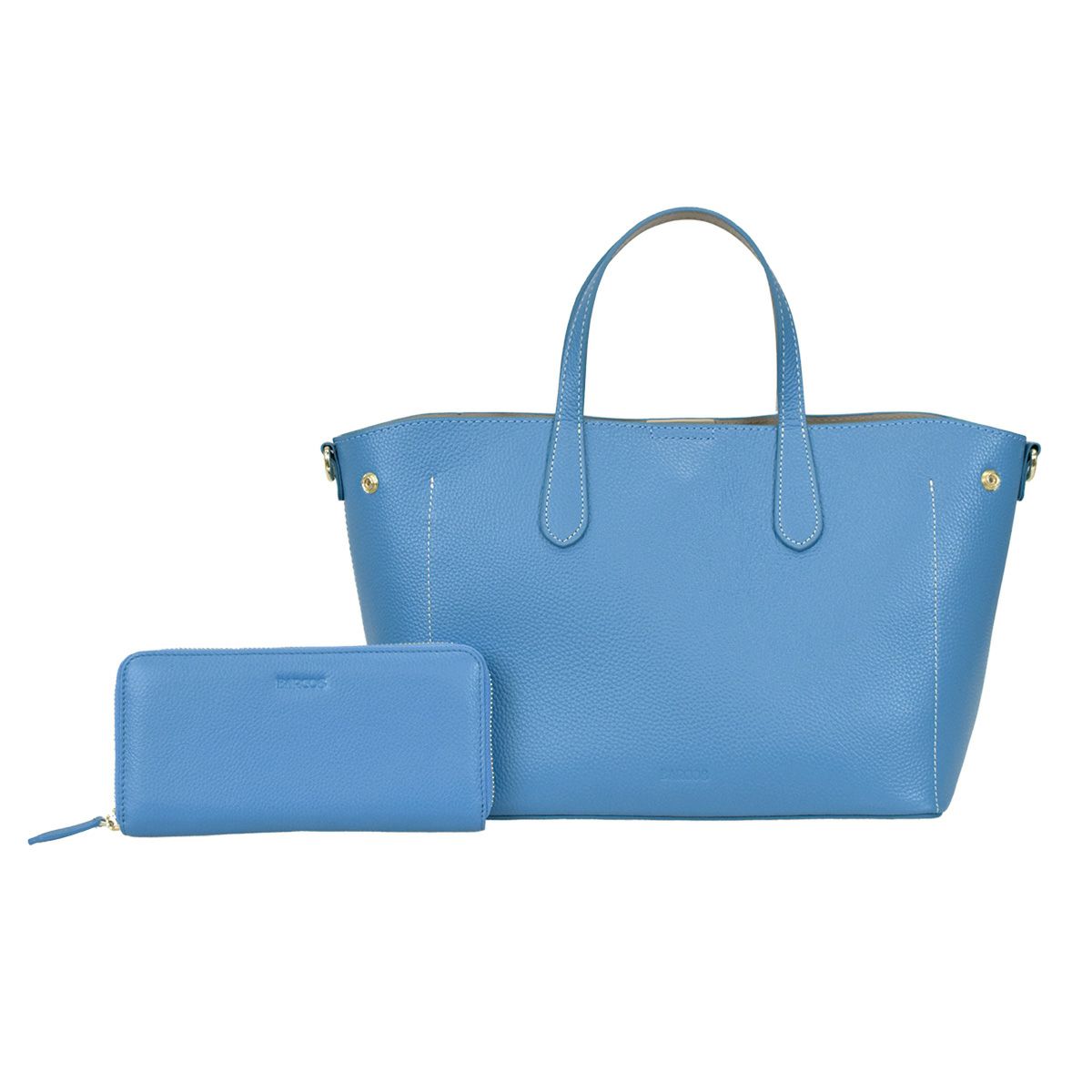 【セット商品】シュリンクレザーハンドバッグ＆財布＜ユニバーサルセット＞