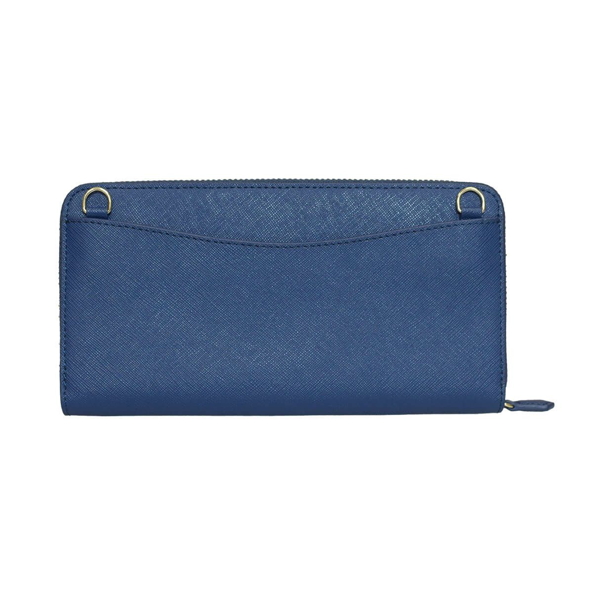 サフィアノ調レザー2way多機能財布