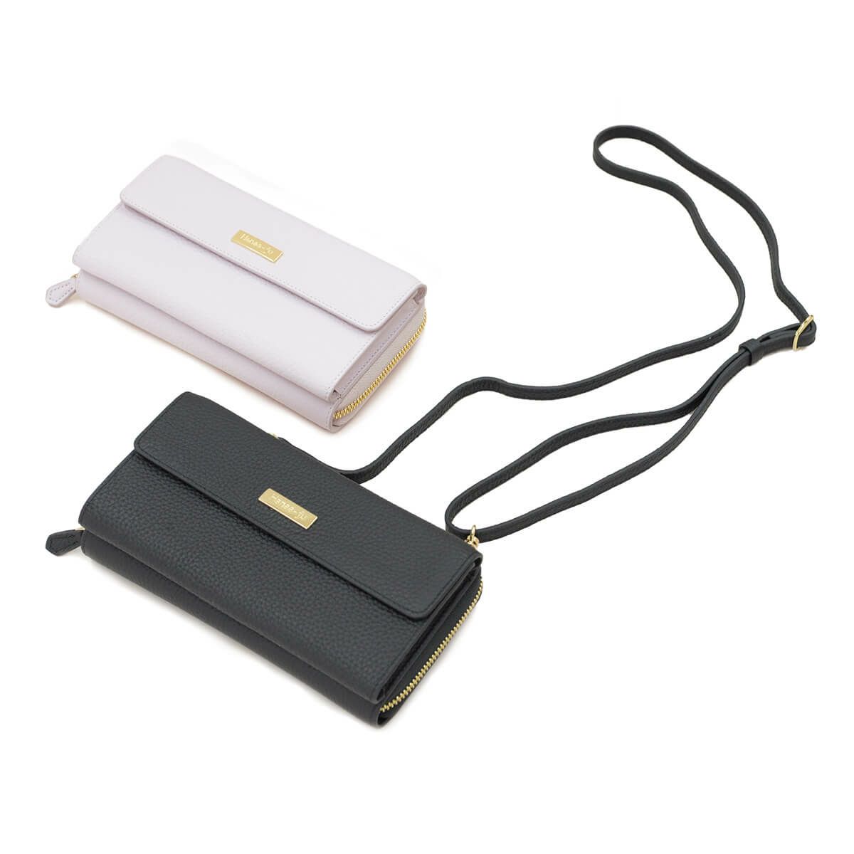 シュリンクレザー2way多機能財布