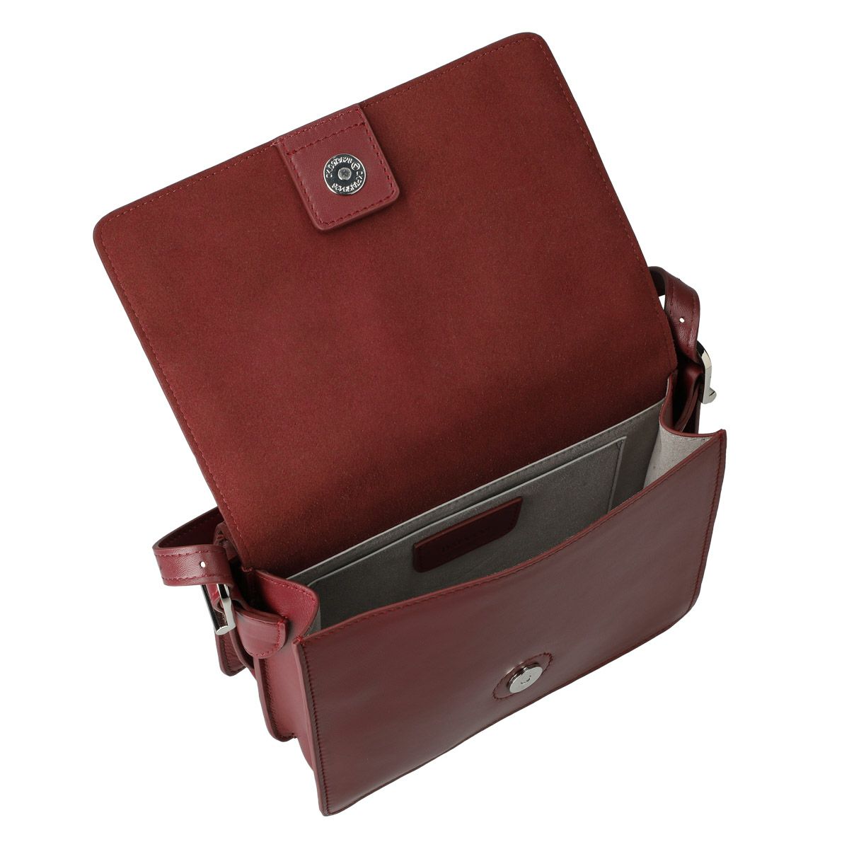 キルティング風レザーポシェット