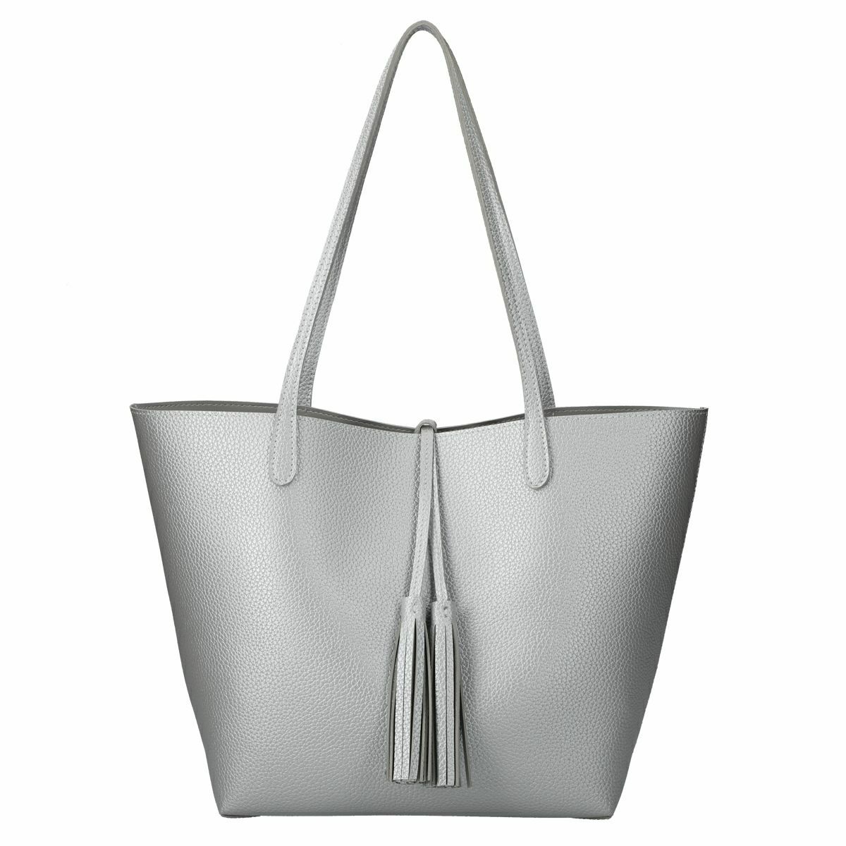 タッセル付きトートバッグ