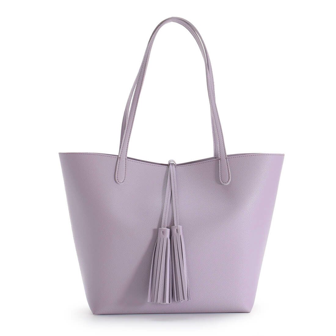 タッセル付きトートバッグ