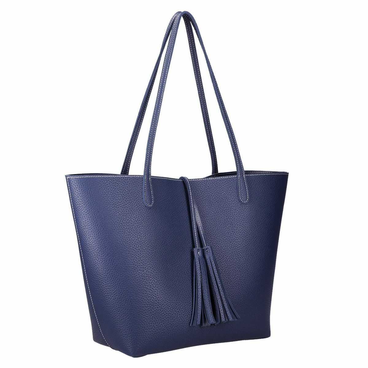 タッセル付きトートバッグ