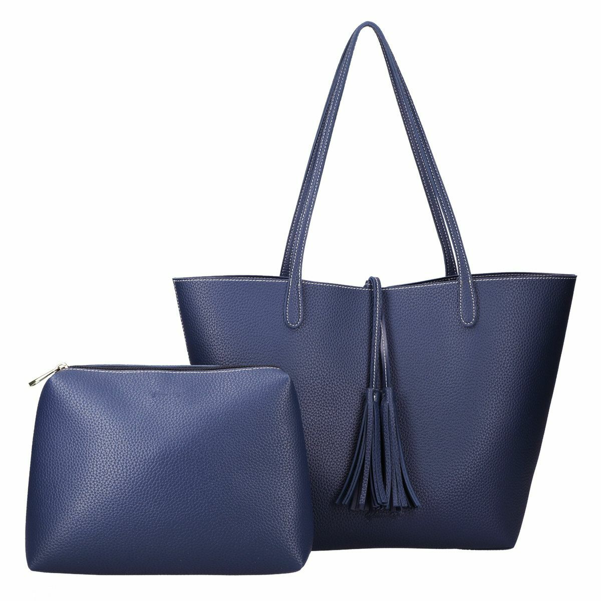 タッセル付きトートバッグ