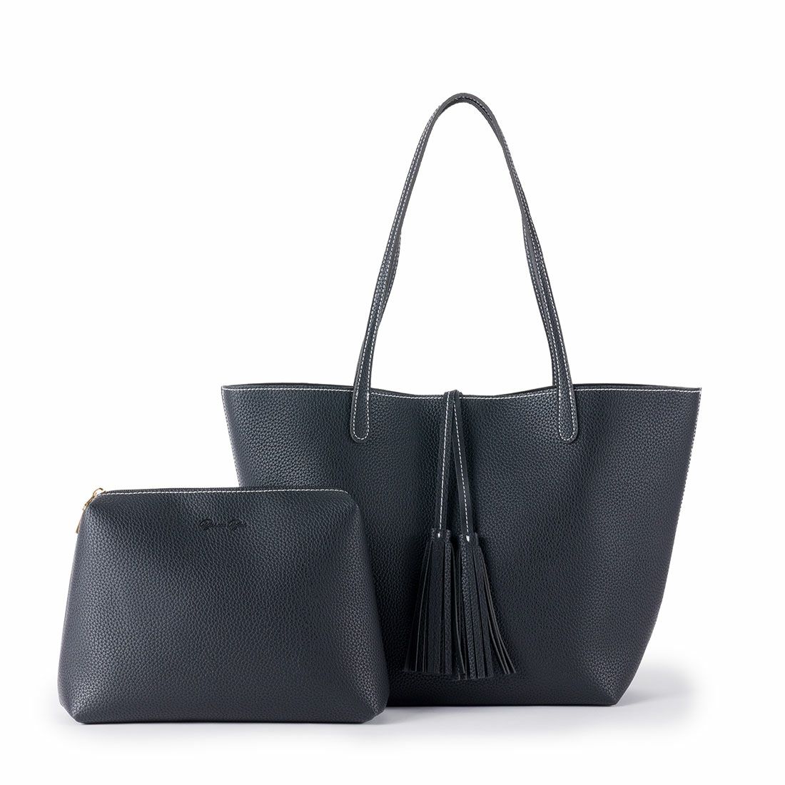 タッセル付きトートバッグ