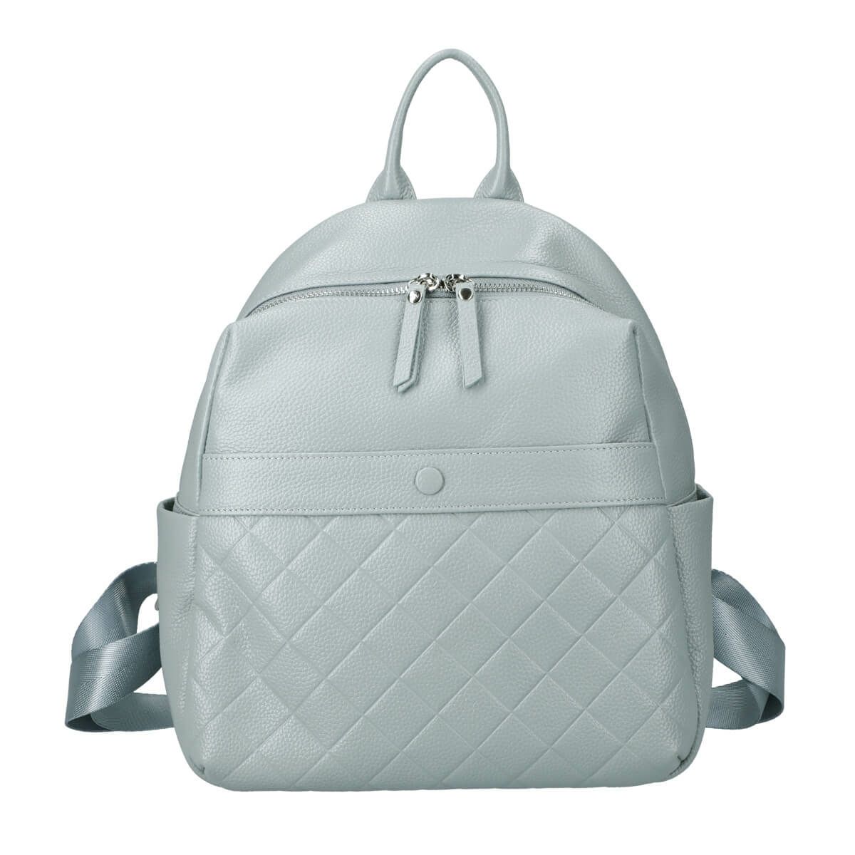 ダイヤモンドエンボスレザーリュック