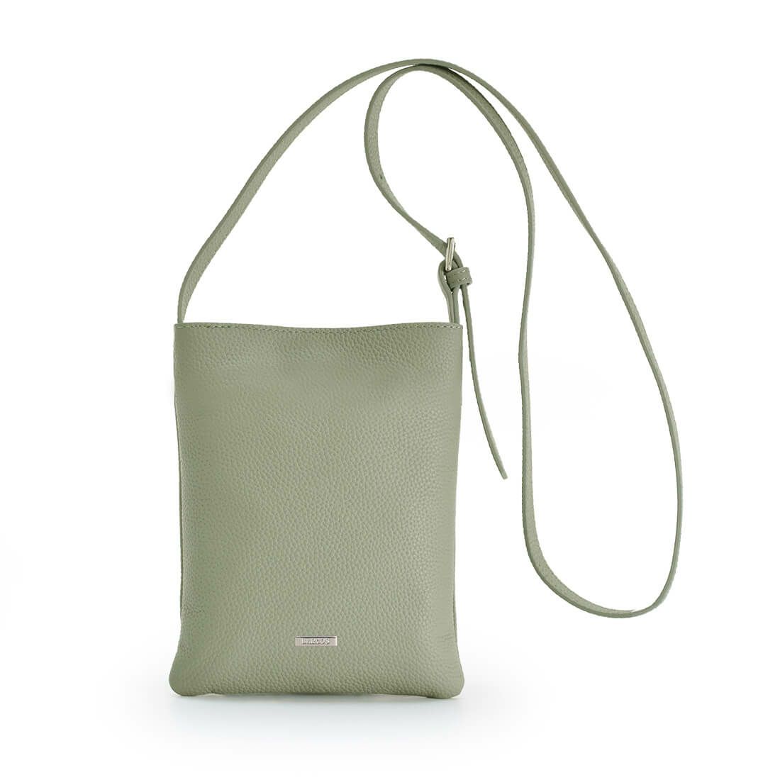 シュリンクレザーポシェット