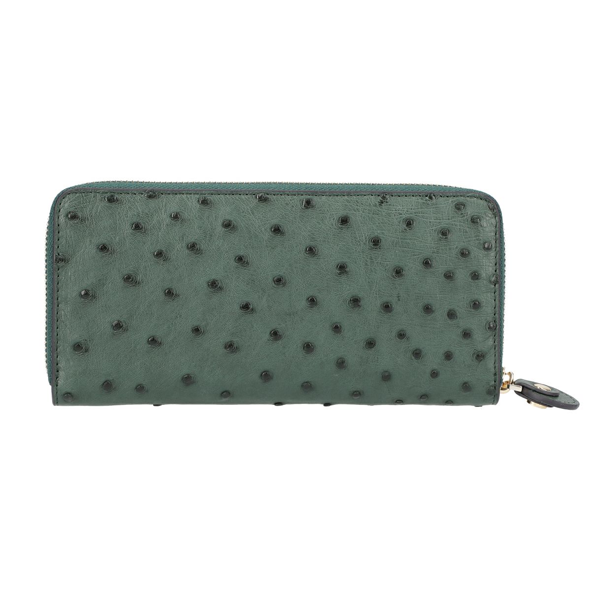 GLウォレット オーストリッチレザーラウンド型財布＜リッコR＞