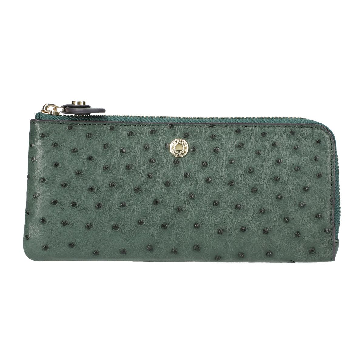 GLウォレット オーストリッチレザーL字型財布＜リッコL＞