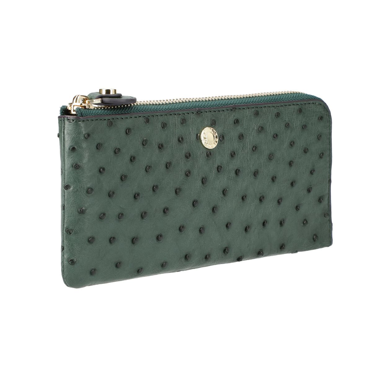 GLウォレット オーストリッチレザーL字型財布＜リッコL＞