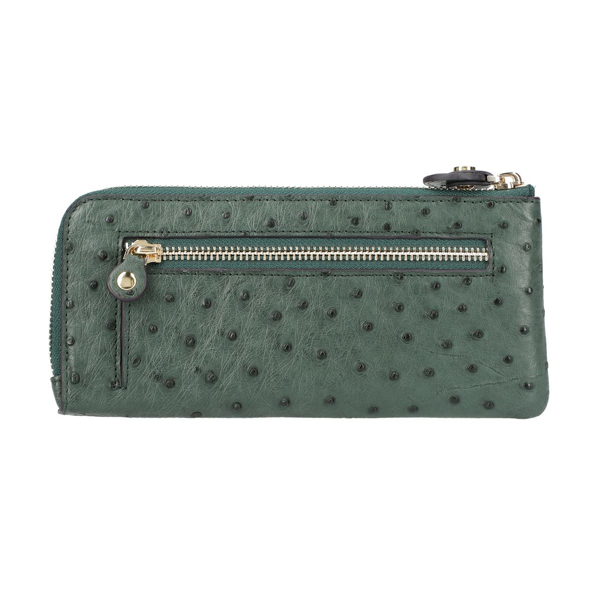 GLウォレット オーストリッチレザーL字型財布＜リッコL＞