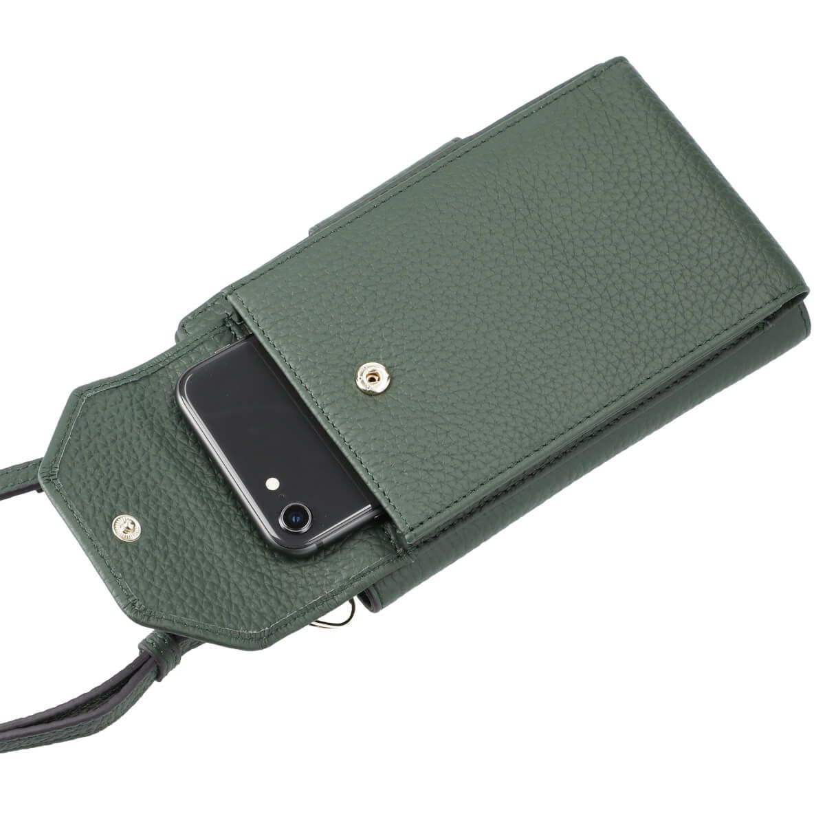 シュリンクレザースマホポシェット＜チルコロマーシ＞