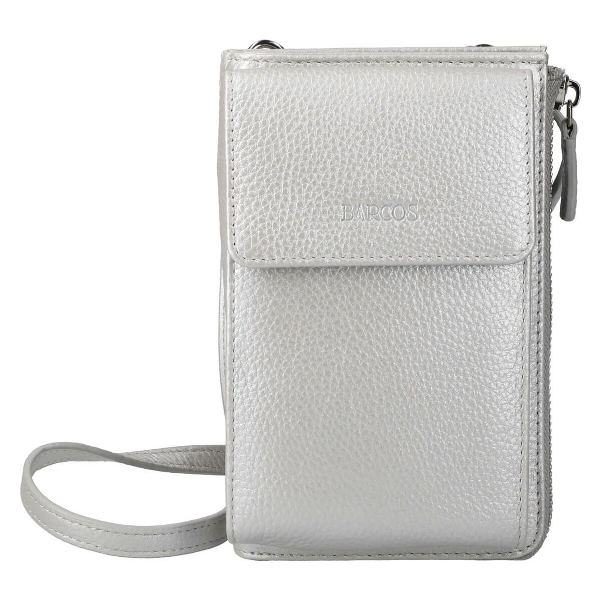 L字型シュリンクレザースマホポシェット＜アミーゴ＞