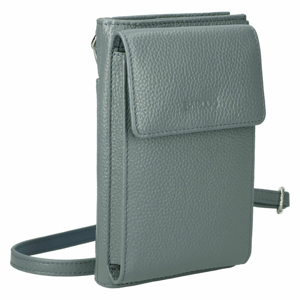 L字型シュリンクレザースマホポシェット＜アミーゴ＞