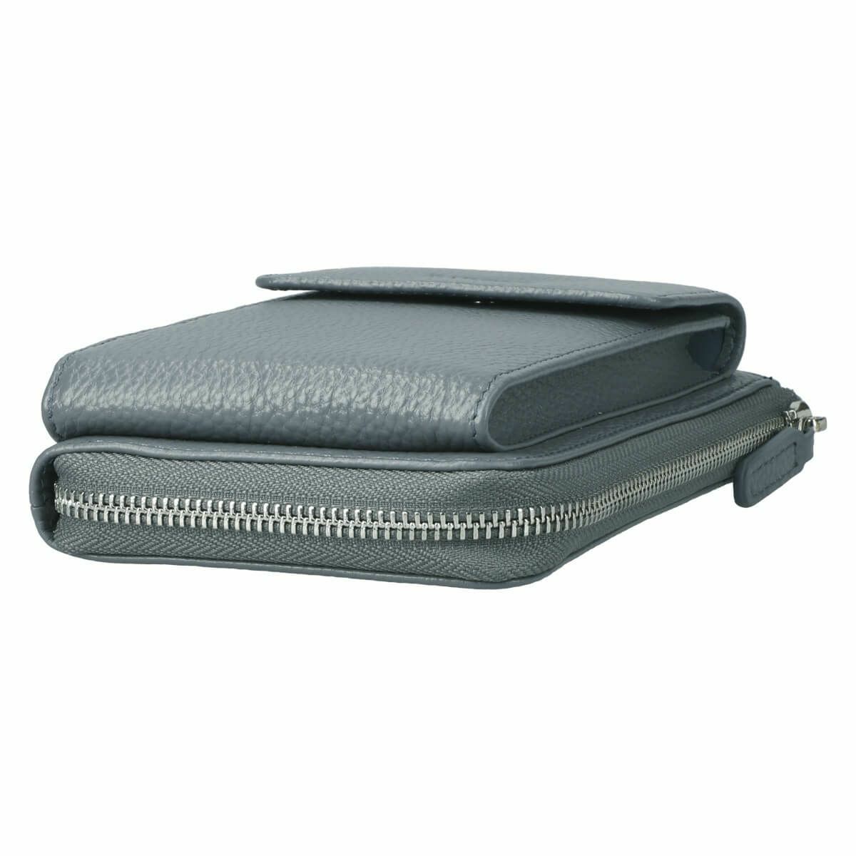 L字型シュリンクレザースマホポシェット＜アミーゴ＞