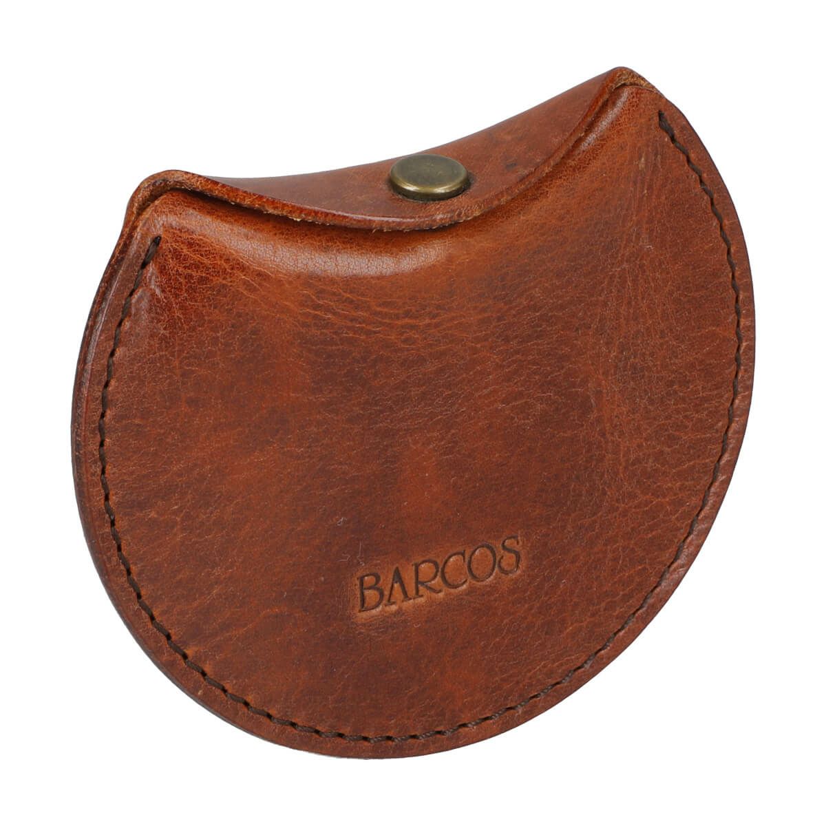 牛革ラウンドシェイプコインケース