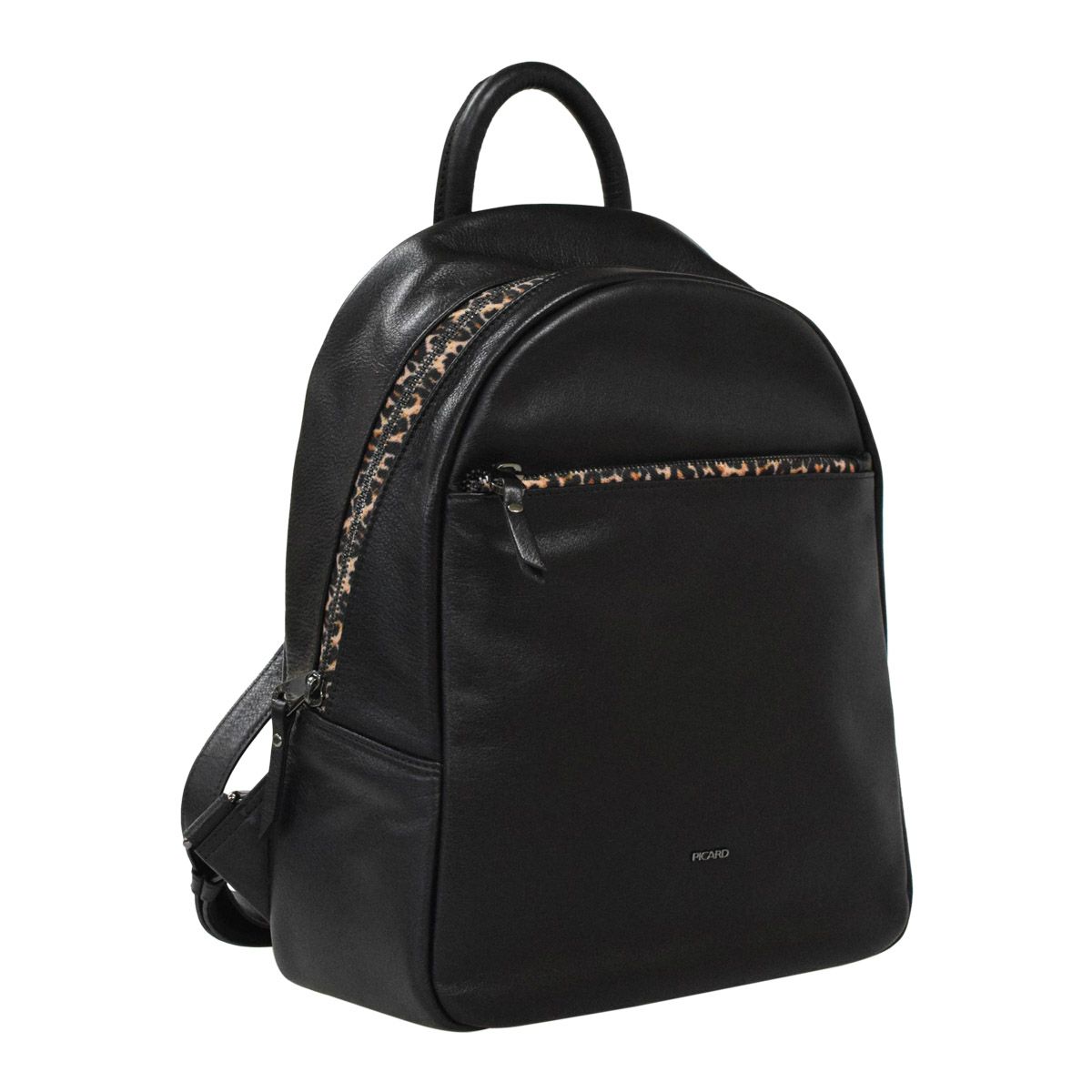 VALENTINO レオパード柄ファスナーデザインリュック