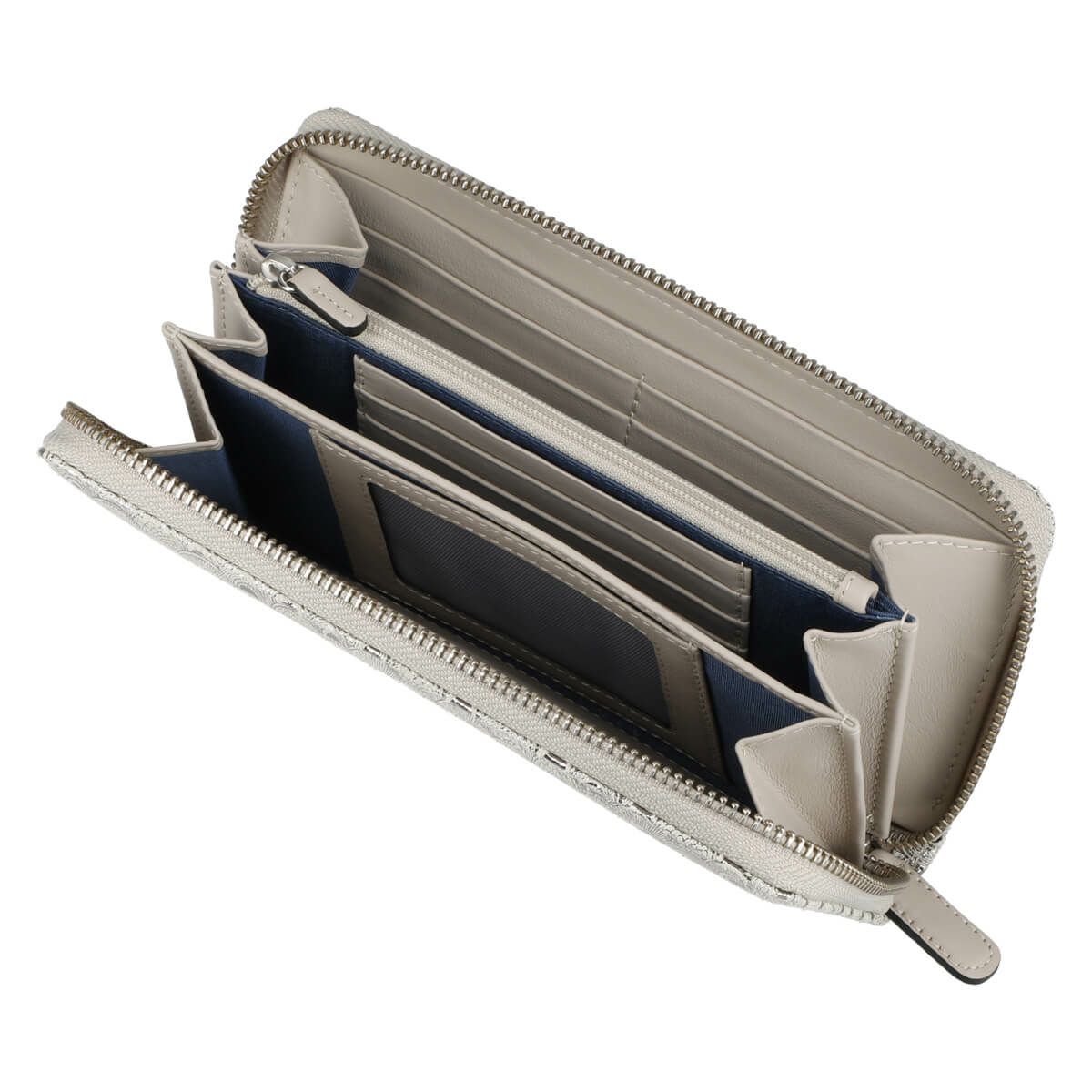 ART デザインレザーラウンド型財布