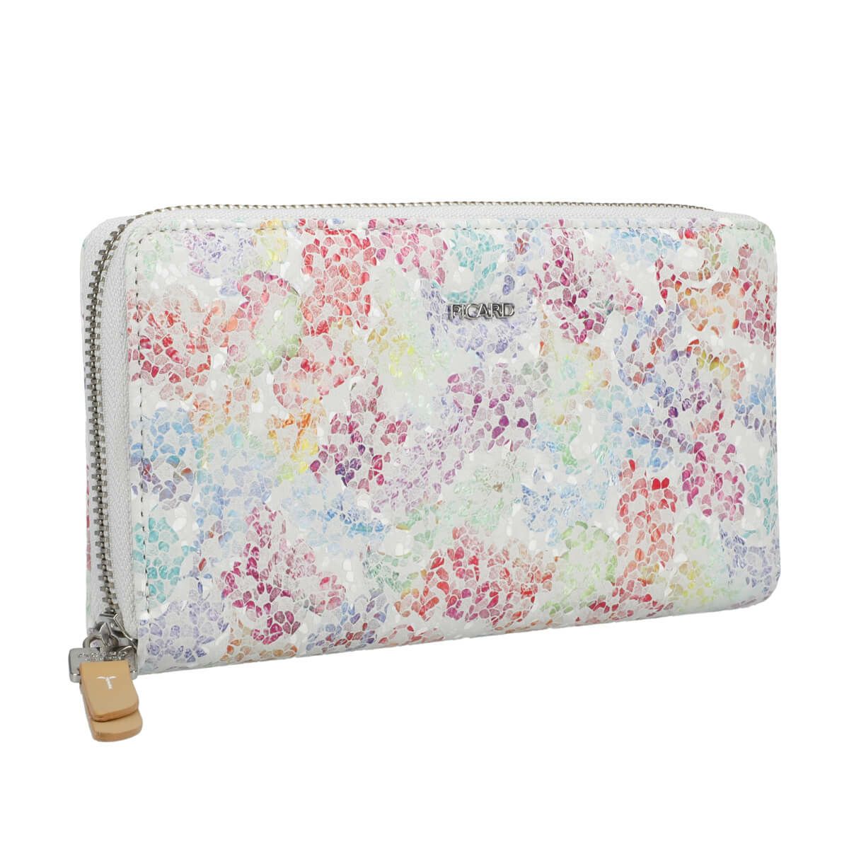 TERRAZZO 花柄ラウンド型長財布