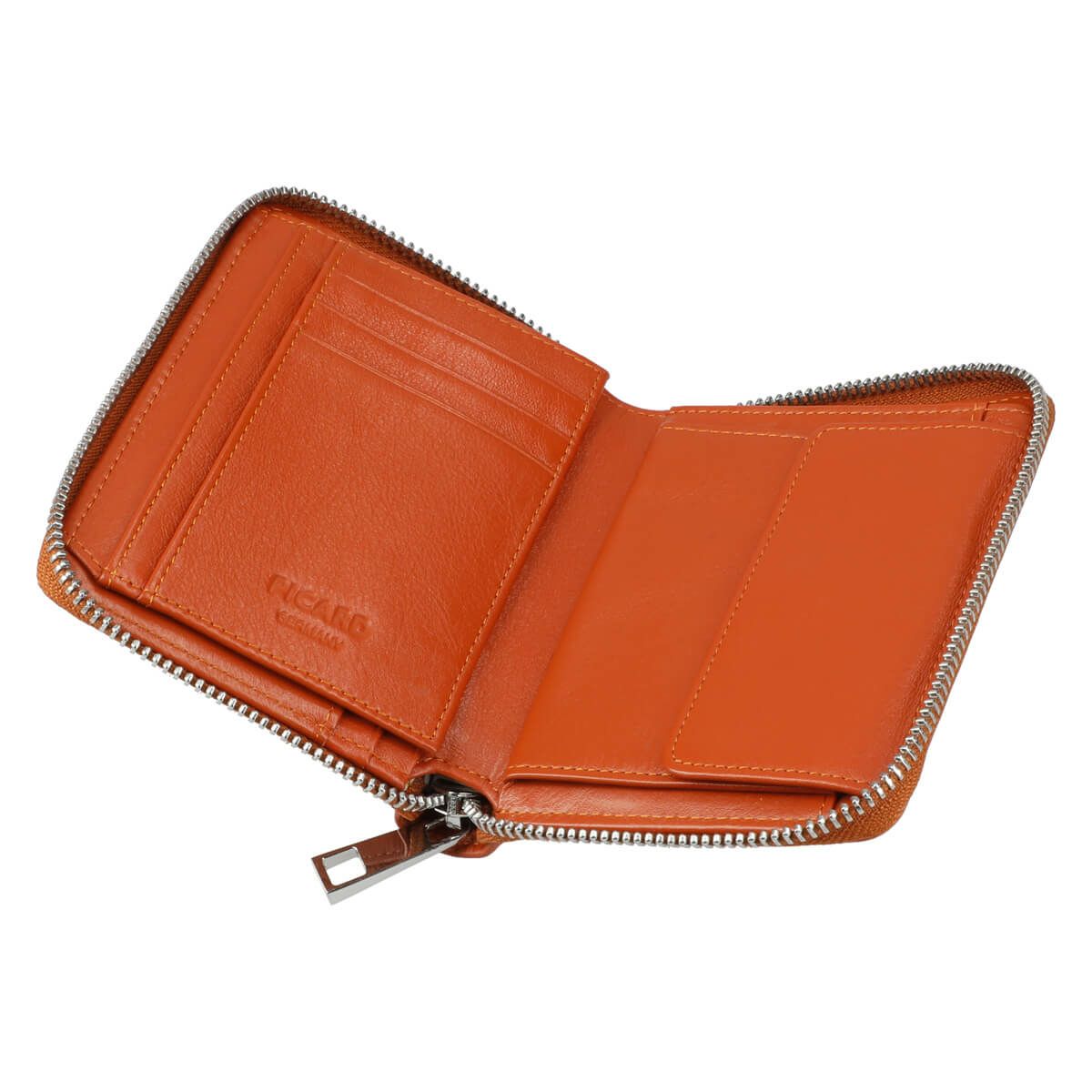 BINGO スムースレザーラウンド型2つ折り財布