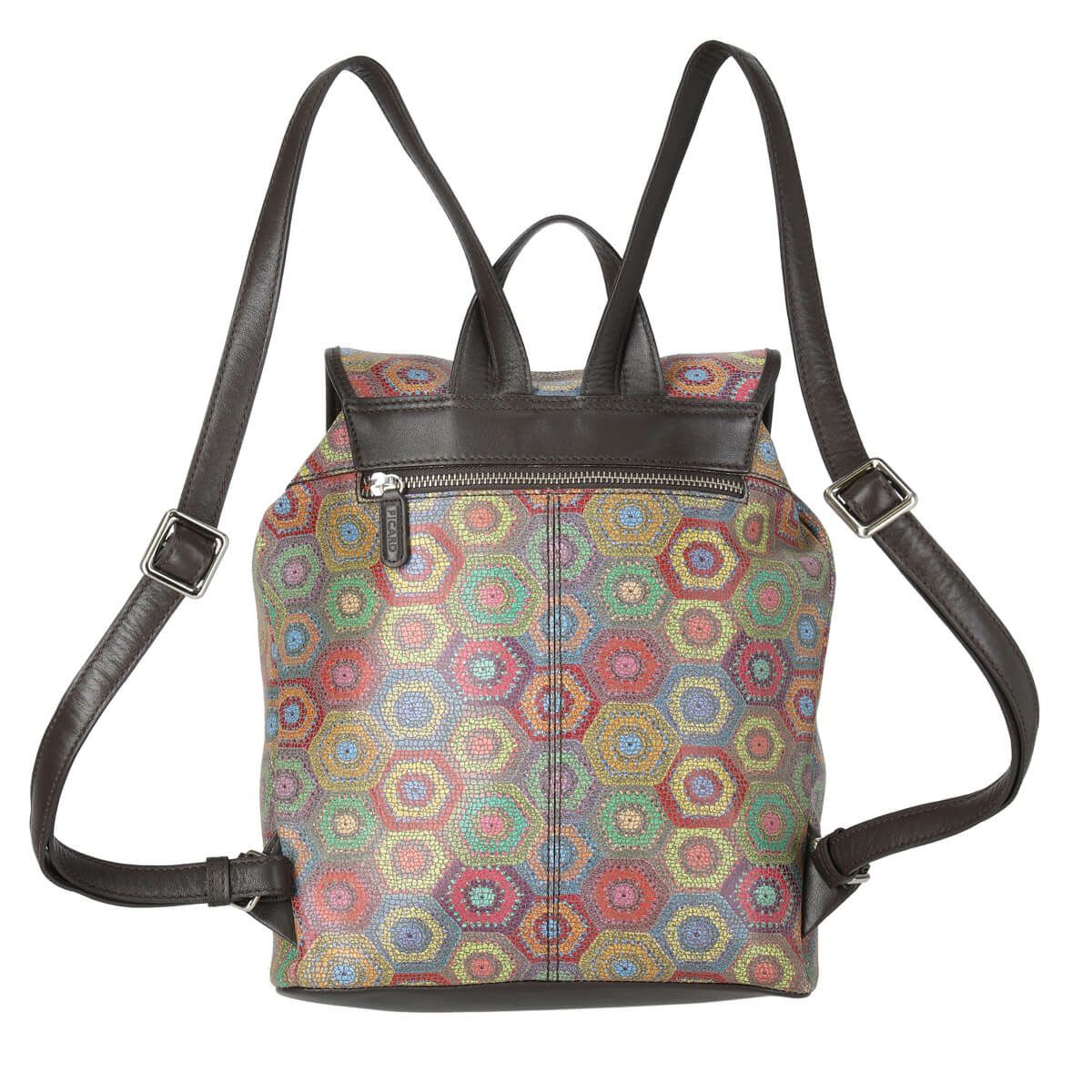 WOODSTOCK 巾着型レザーリュックサック