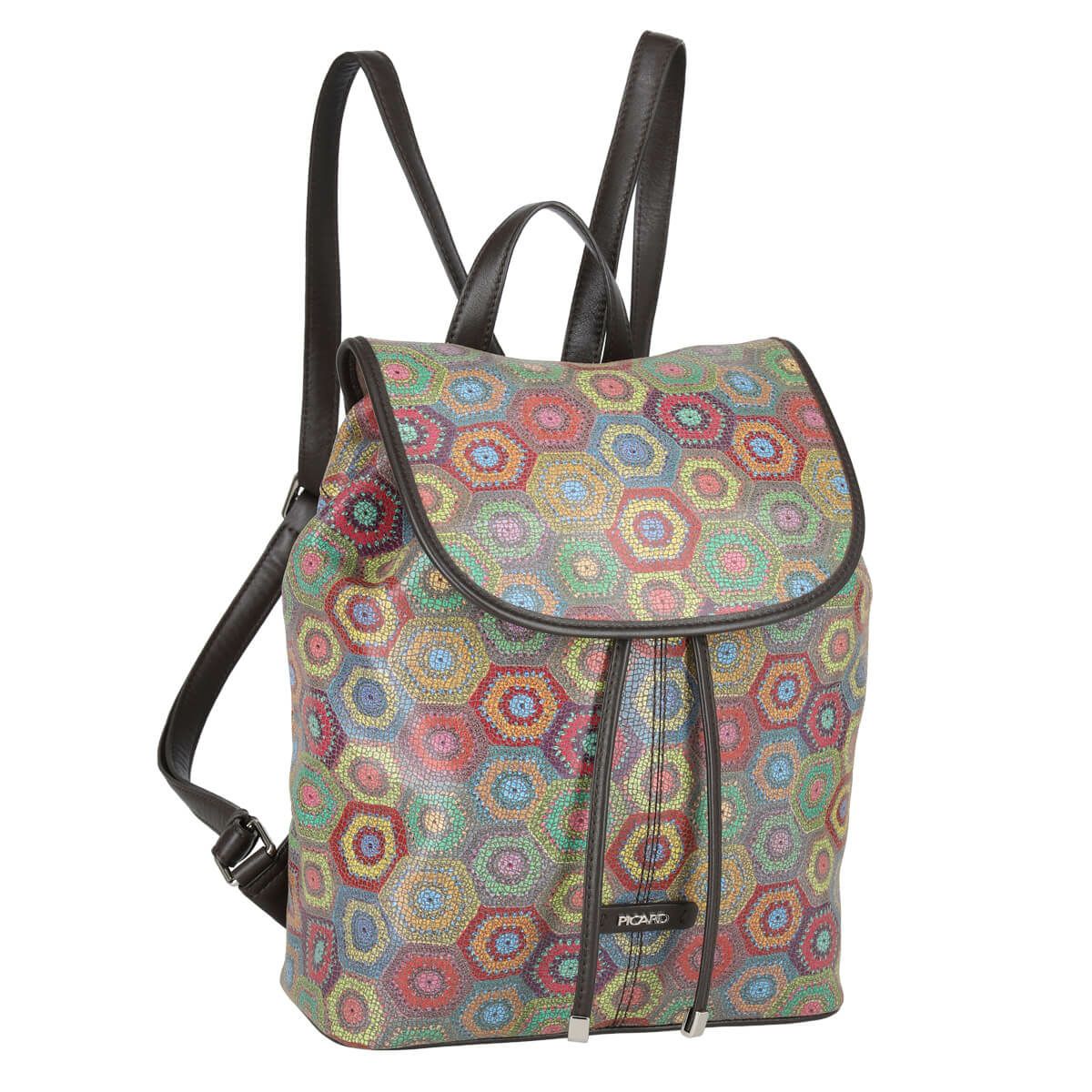 WOODSTOCK 巾着型レザーリュックサック